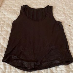 Leatheresque Tank Top